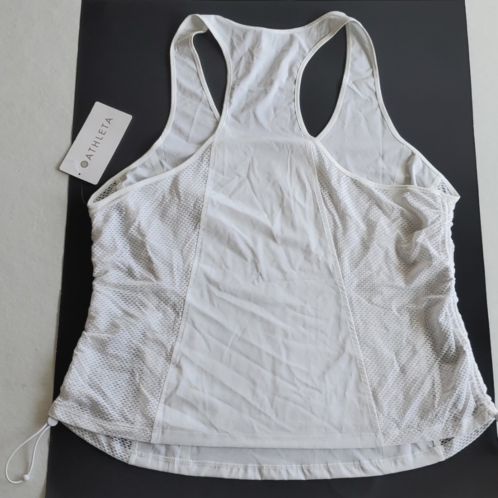 Athleta NWT Yosemite Tank Top White, Size XL - Picture 5 of 6